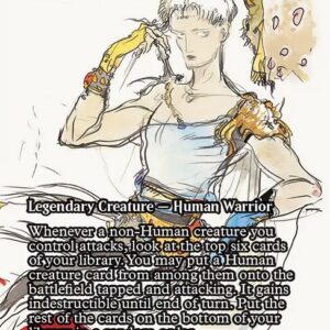 Final Fantasy: Through the Ages - 19 - Winota, Joiner of Forces - Rare - WR - Non-foil