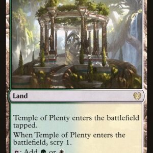 Theros Beyond Death - 248 - Temple of Plenty - Rare - C - Non-foil