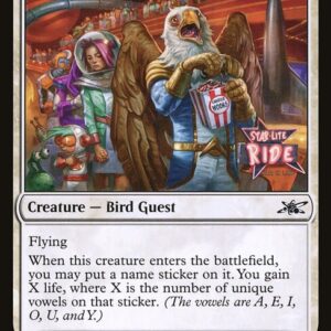 Unfinity - 5 - _____ Bird Gets the Worm - Common - W - Foil