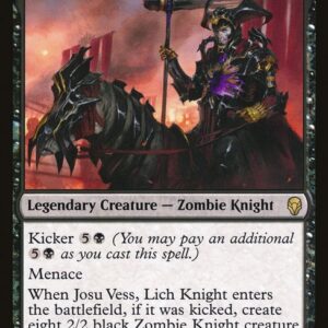 Dominaria - 95 - Josu Vess, Lich Knight - Rare - B - Foil