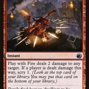 Innistrad: Midnight Hunt - 154 - Play with Fire - Uncommon - R - Non-foil