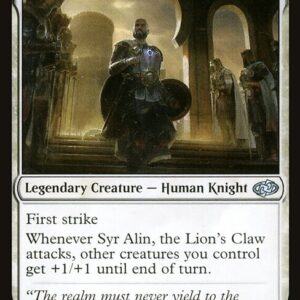 Jumpstart 2022 - 252 - Syr Alin, the Lion's Claw - Uncommon - W - Non-foil