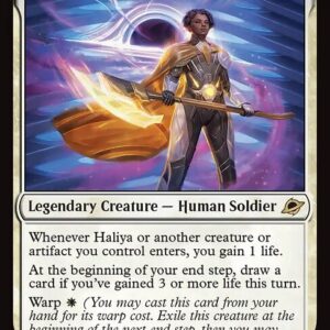 Edge of Eternities - 19 - Haliya, Guided by Light - Rare - W - Foil