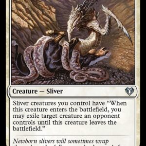 Commander Masters - 818 - Constricting Sliver - Uncommon - W - Non-foil