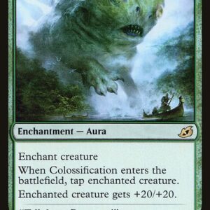 Ikoria: Lair of Behemoths - 364 - Colossification - Rare - G - Foil (Front)