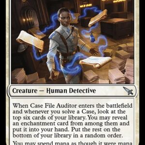 Murders at Karlov Manor - 7 - Case File Auditor - Uncommon - W - Non-foil