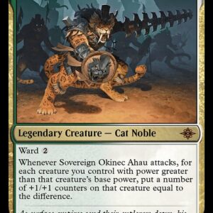 The Lost Caverns of Ixalan - 240 - Sovereign Okinec Ahau - Mythic - WG - Non-foil (Front)