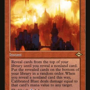 Modern Horizons 2 - 405 - Calibrated Blast - Rare - R - Foil