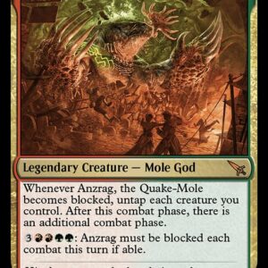 Murders at Karlov Manor - 186 - Anzrag, the Quake-Mole - Mythic - RG - Non-foil