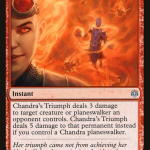 War of the Spark - 121 - Chandra's Triumph - Uncommon - R - Non-foil (Front)