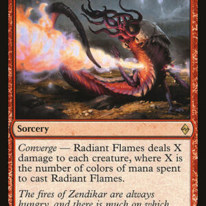Battle for Zendikar - 151 - Radiant Flames - Rare - R - Non-foil
