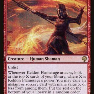 Dominaria United - 135 - Keldon Flamesage - Rare - R - Non-foil