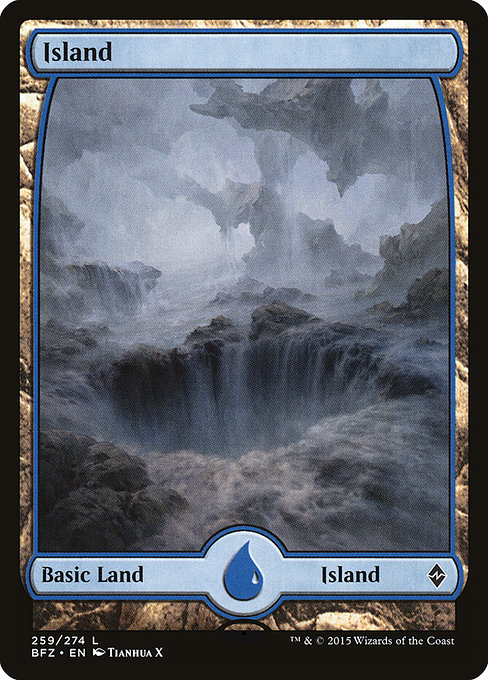 Battle for Zendikar - 259 - Island - Common - C - Non-foil