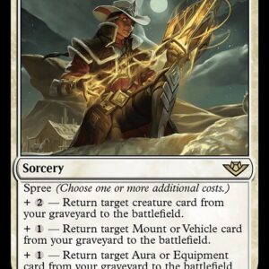 Outlaws of Thunder Junction - 22 - One Last Job - Rare - W - Foil