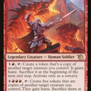March of the Machine - 334 - Orthion, Hero of Lavabrink - Rare - R - Foil