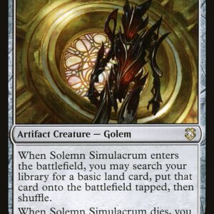 Forgotten Realms Commander - 216 - Solemn Simulacrum - Rare - C - Non-foil (Front)