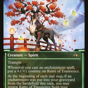 Kamigawa: Neon Dynasty - 391 - Kami of Transience - Rare - G - Foil