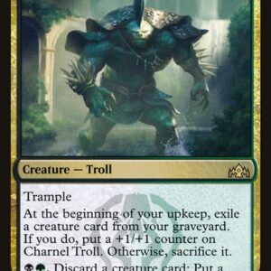 Guilds of Ravnica - 160 - Charnel Troll - Rare - BG - Non-foil