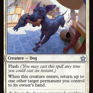 Foundations - 144 - Mischievous Pup - Uncommon - W - Non-foil