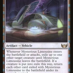 Streets of New Capenna - 462 - Mysterious Limousine - Rare - W - Foil