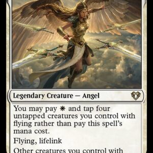 Commander Masters - 54 - Sephara, Sky's Blade - Rare - W - Non-foil