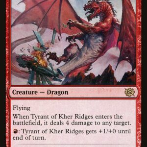 The Brothers' War - 154 - Tyrant of Kher Ridges - Rare - R - Non-foil
