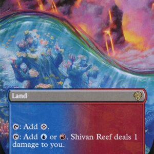 Dominaria United - 380 - Shivan Reef - Rare - C - Non-foil