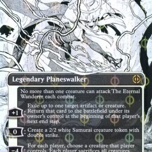 Phyrexia: All Will Be One - 422 - The Eternal Wanderer - Rare - W - Foil