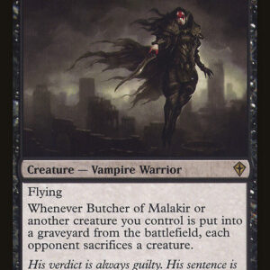 Worldwake - 53 - Butcher of Malakir - Rare - B - Non-foil