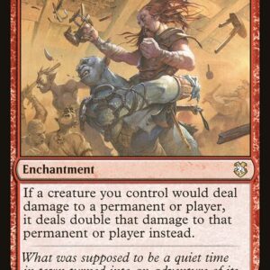 Forgotten Realms Commander - 127 - Gratuitous Violence - Rare - R - Non-foil (Front)