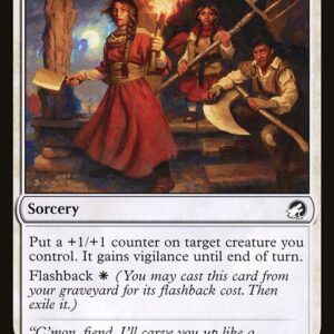 Innistrad: Midnight Hunt - 24 - Homestead Courage - Common - W - Foil