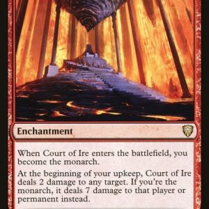 Commander Legends - 170 - Court of Ire - Rare - R - Non-foil