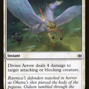 War of the Spark - 10 - Divine Arrow - Common - W - Non-foil (Front)