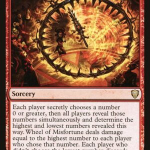 Commander Legends - 211 - Wheel of Misfortune - Rare - R - Foil