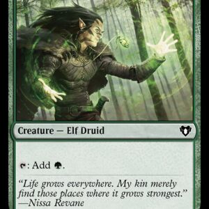Commander Masters - 284 - Elvish Mystic - Common - G - Foil