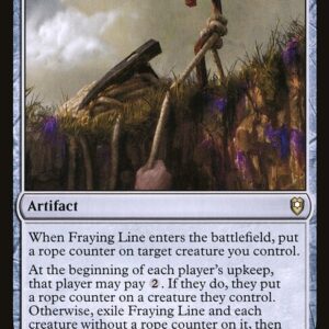 Commander Legends: Battle for Baldur's Gate - 314 - Fraying Line - Rare - C - Foil