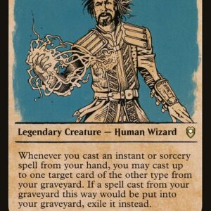 Commander Legends: Battle for Baldur's Gate - 383 - Gale, Waterdeep Prodigy - Rare - U - Foil