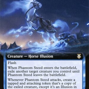 Forgotten Realms Commander - 287 - Phantom Steed - Rare - U - Non-foil (Front)