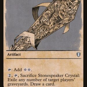 Commander Legends: Battle for Baldur's Gate - 450 - Stonespeaker Crystal - Uncommon - C - Non-foil