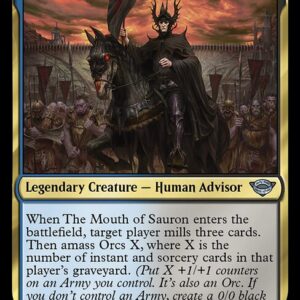 The Lord of the Rings: Tales of Middle-earth - 216 - The Mouth of Sauron - Uncommon - UB - Non-foil