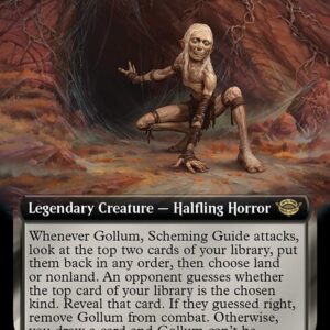 The Lord of the Rings: Tales of Middle-earth - 390 - Gollum, Scheming Guide - Rare - B - Non-foil