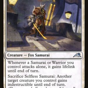 Kamigawa: Neon Dynasty - 35 - Selfless Samurai - Uncommon - W - Non-foil