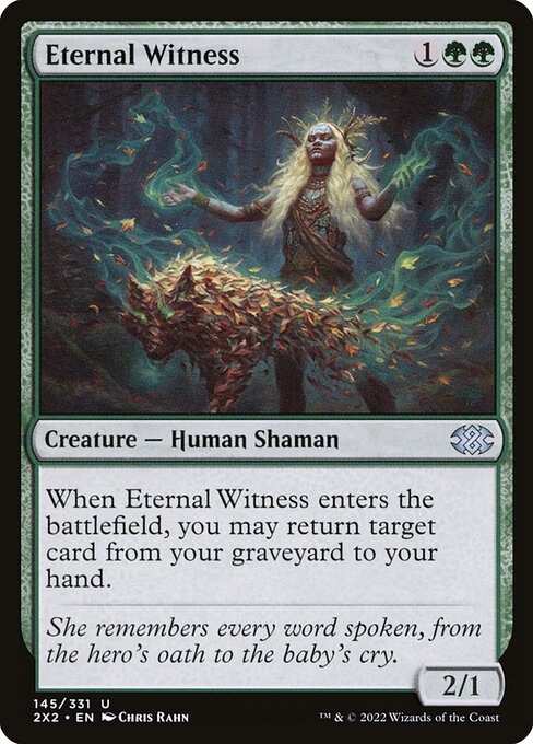 Double Masters 2022 - 145 - Eternal Witness - Uncommon - G - Non-foil