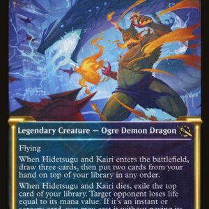 March of the Machine - 309 - Hidetsugu and Kairi - Rare - UB - Foil