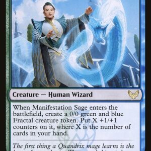 Strixhaven: School of Mages - 205 - Manifestation Sage - Rare - UG - Non-foil