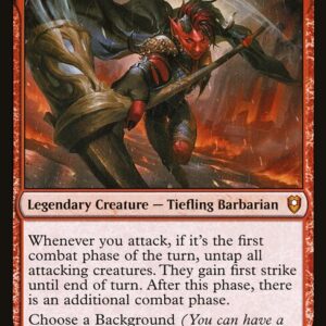 Commander Legends: Battle for Baldur's Gate - 186 - Karlach, Fury of Avernus - Mythic - R - Non-foil