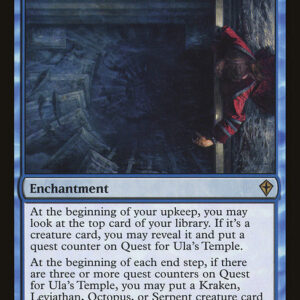 Worldwake - 35 - Quest for Ula's Temple - Rare - U - Non-foil