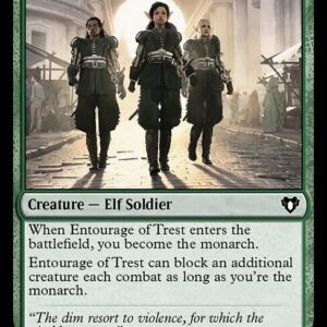 Commander Masters - 285 - Entourage of Trest - Common - G - Non-foil