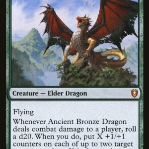 Commander Legends: Battle for Baldur's Gate - 214 - Ancient Bronze Dragon - Mythic - G - Non-foil