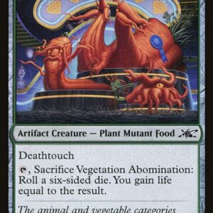 Unfinity - 160 - Vegetation Abomination - Common - G - Foil
